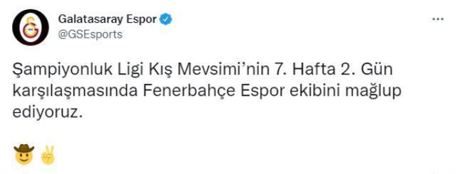 Derbide kazanan taraf Galatasaray oldu