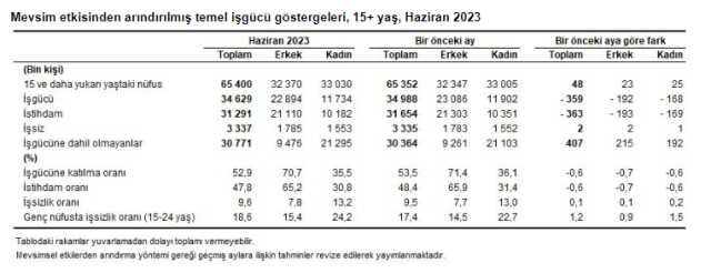 Son Dakika: Türkiye'deki işsiz sayısı 3 milyon 337 bine yükseldi