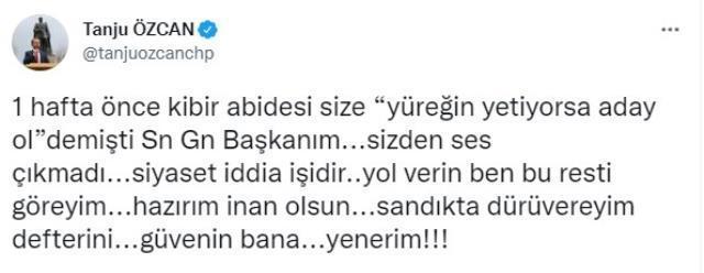 CHP'den ihracı istenen Bolu Belediye Başkanı Tanju Özcan