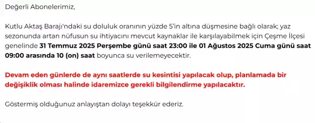 Barajda su seviyesi düştü, eski İzmir-Çeşme kara yolu ortaya çıktı