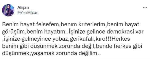 Buse Varol'dan Alişan'ın 'Buse'yi öpüşme sahnesi olmadığı için seçtim' sözlerine destek