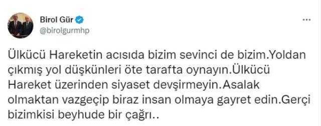 MHP'de istifa eden il başkanından Sinan Ateş suikastıyla ilgili dikkat çeken paylaşım