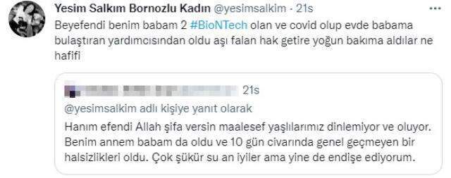 Yeşim Salkım, koronavirüse yakalanan babası için dua istedi