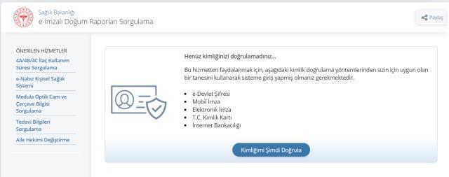 Doğum saatimi nasıl öğrenebilirim? e-DEVLET Doğum saati öğrenme ekranı! Doğum saati nasıl bulunur?