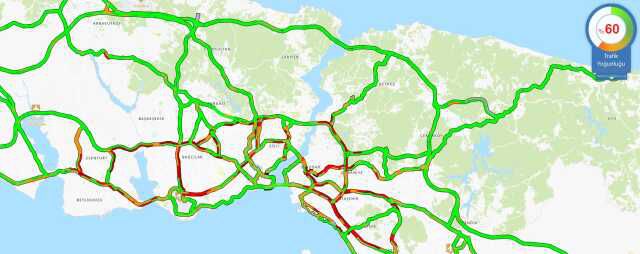 İstanbul'da okullar açıldı, trafik yoğunluğu başladı