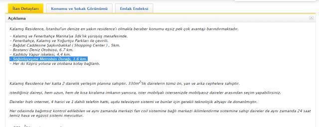 İstanbul'da bir daire için 130 bin TL kira istendi! 'Metrobüse yakın' ibaresi son derece manidar...