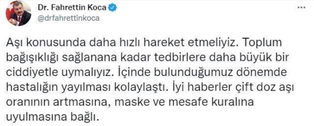 Son Dakika: Türkiye'de 3 Ekim günü koronavirüs nedeniyle 194 kişi vefat etti, 27 bin 351 yeni vaka tespit edildi