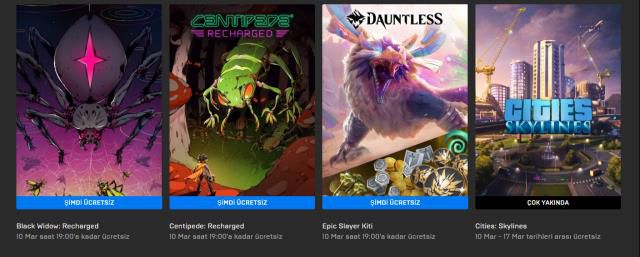 Epic Games'te bu hafta üç oyun ücretsiz oldu