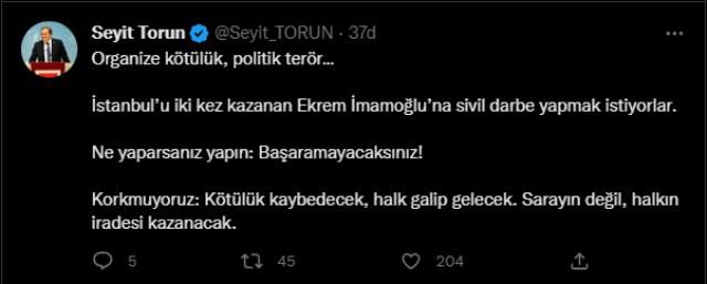 Ekrem İmamoğlu'na hapis cezası verildi! Tepkiler ardı ardına geldi