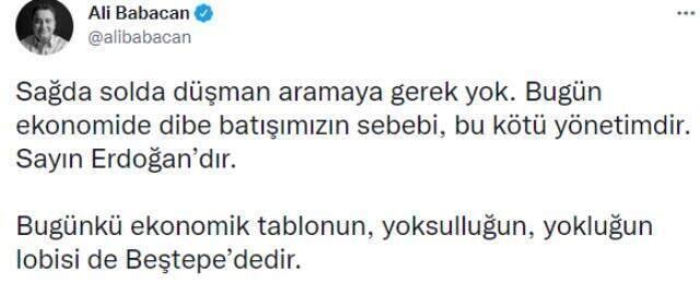 Merkez'in faiz kararı muhalefet liderlerinin tepkisini çekti! Cumhurbaşkanı Erdoğan'a yüklendiler