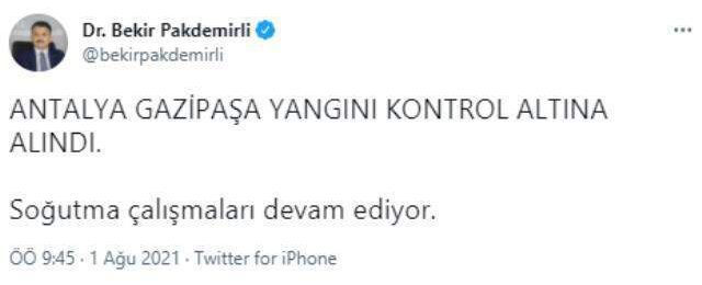 Son Dakika: Mersin ve Antalya'dan güzel haber! 3 noktada devam eden yangınlar kontrol altına alındı