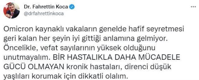 Son Dakika: Türkiye'de 15 Şubat günü koronavirüs nedeniyle 309 kişi vefat etti, 94 bin 730 yeni vaka tespit edildi