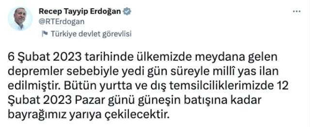 Milli yas edilince ne olur? Milli yas ne zaman ilan edilir? Milli yas nedir?