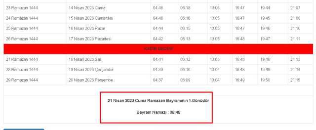 Bilecik 2023 Bayram Namazı saat kaçta kılınacak? Bilecik'te Ramazan Bayramı namazı ne zaman, saat kaçta? Bilecik bayram namazı hangi gün?