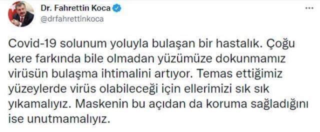 Son Dakika: Türkiye'de 23 Kasım günü koronavirüs nedeniyle 208 kişi vefat etti, 28 bin 170 yeni vaka tespit edildi