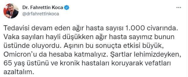 Son Dakika: Türkiye'de 12 Şubat günü koronavirüs nedeniyle 272 kişi vefat etti, 86 bin 193 yeni vaka tespit edildi