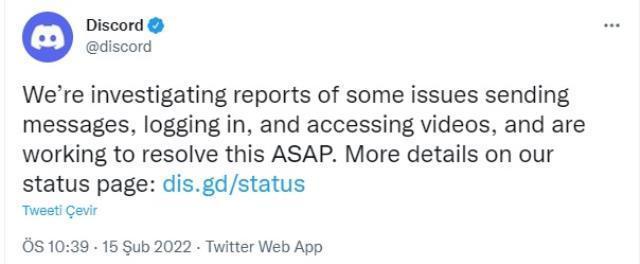 Discord çöktü mü? Ne zaman düzelecek?