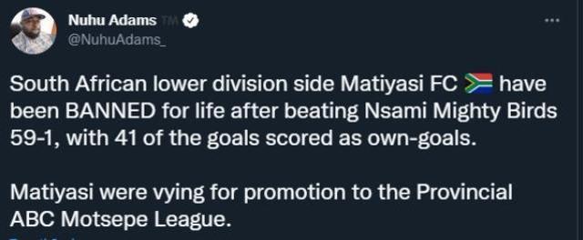 Böyle şike ne görüldü ne duyuldu! Güney Afrika Ligi'nde akılalmaz olay