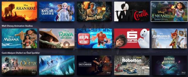Disney Plus içerikleri! Disney Plus'ta neler var?