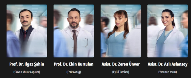 Doktor dizisi oyuncuları ve karakterleri kimler?