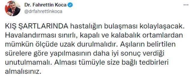 Son Dakika: Türkiye'de 14 Aralık günü koronavirüs nedeniyle 181 kişi vefat etti, 21 bin 477 yeni vaka tespit edildi