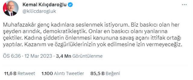 Kılıçdaroğlu, Yeniden Refah Partisi'ne göndermede bulundu! Paylaşımı alıntılayan AK Partili vekillere teşekkür etti