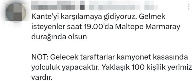 Fenerbahçeliler çıldırdı! Kante'yi havalimanında karşılamaya ne ile gideceklerini tahmin bile edemezsiniz