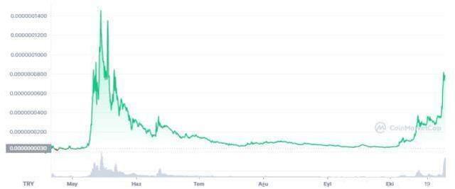 Kishu Coin (KISHU) nedir, nasıl alınır? Kishu Inu güncel yorum ve grafiği! Kishu Inu ne kadar, kaç TL? Kishu Inu fiyat ve geleceği hakkında bilgiler!