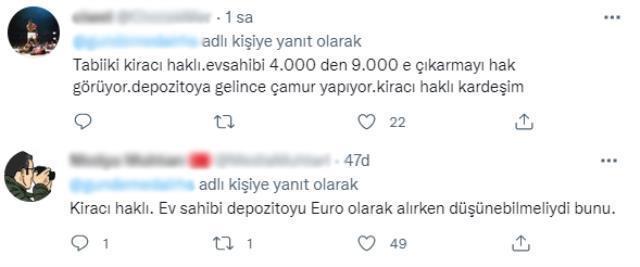 Evden çıkarttığı kiracısının euro cinsinden verdiği depozitoyu TL olarak geri ödedi! Ev sahibinin paylaşımı sosyal medyayı ikiye böldü