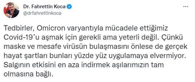 Son Dakika: Türkiye'de 5 Şubat günü koronavirüs nedeniyle 221 kişi vefat etti, 98 bin 715 yeni vaka tespit edildi