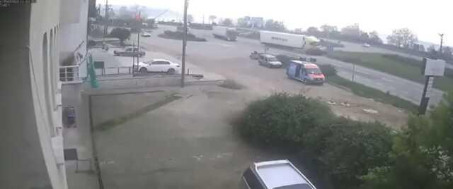 Ölümlü kazanın güvenlik kamera görüntüleri ortaya çıktı