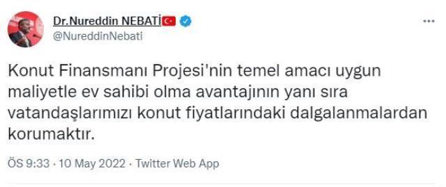 Son Dakika: Bakan Nebati'den konut fiyatlarını artıran fırsatçılara gözdağı: İlgili adımları atacağız, asla müsamaha göstermeyeceğiz