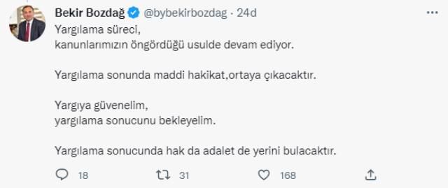 Bakan Bozdağ'dan Adalet Bakanlığı önünde konuşan Kılıçdaroğlu'na yanıt gecikmedi