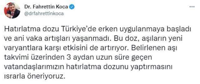 Son Dakika: Türkiye'de 17 Aralık günü koronavirüs nedeniyle 190 kişi vefat etti, 18 bin 141 yeni vaka tespit edildi