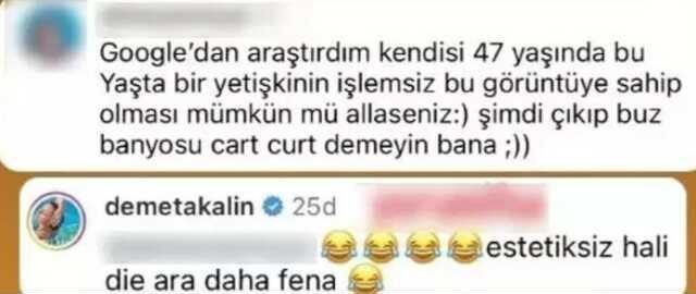 'Botoksum yok' diyen Nefise Karatay'a Demet Akalın'dan bomba yorum! Resmen ifşa etti