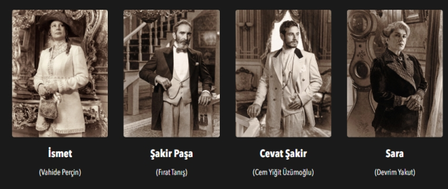 Şakir Paşa Ailesi oyuncuları kim?