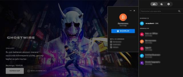 Epic Games gelişmeye devam ediyor! Başarımlar aktif oldu