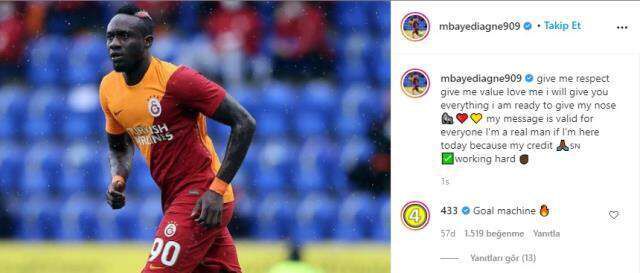 Taraftarlara seslenen Diagne'nin mesajı yürek burktu: Lütfen beni sevin