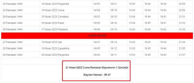 Burdur 2023 Bayram Namazı saat kaçta kılınacak? Burdur'da Ramazan Bayramı namazı ne zaman, saat kaçta? Burdur bayram namazı hangi gün?