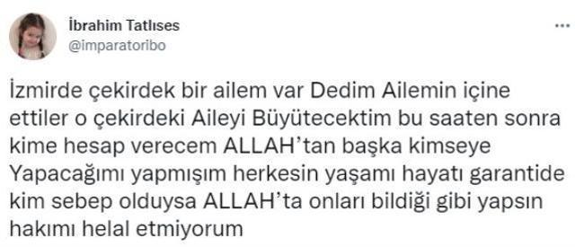 'Ailemi mahvettiniz' diyen İbrahim Tatlıses, isim vermeden verip veriştirdi