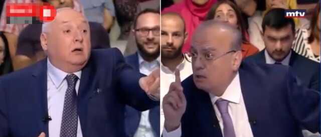 Lübnan'da Televizyon Programında Tartışma Kavgaya Dönüştü