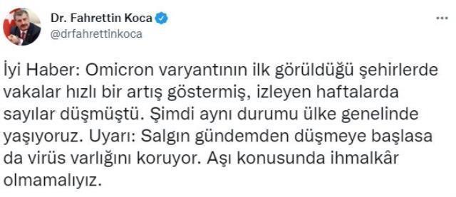 Son Dakika: Türkiye'de 28 Şubat günü koronavirüs nedeniyle 213 kişi vefat etti, 64 bin 275 yeni vaka tespit edildi