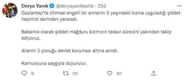 Küçük Firdevs'i darbeden anne tutuklandı, kardeşleri korumaya alındı