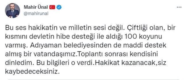 Mahir Ünal'a 'Açım' diyen çiftçi ilk kez konuştu: 'Bunu izlemeye alın' dedi