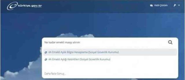 Bugün emekli olsam kaç para maaş alırım? E-Devlet maaş zam yüzde hesaplama ekranı!