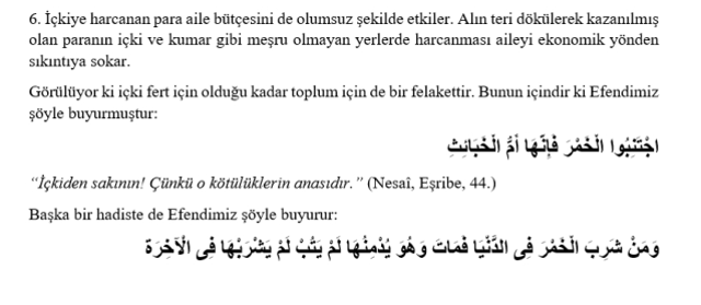 'İçki bütün kötülüklerin anasıdır' hadis mi? Diyanet kaynaklarına göre cevabı!