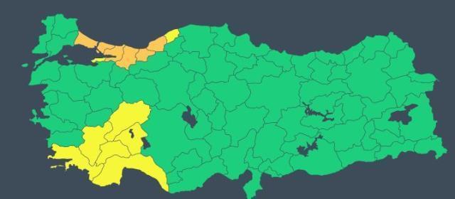 İstanbul'da yağmur alarmı! Sabah saatlerinde başlayacak, 5 ilçede oturanlar risk altında