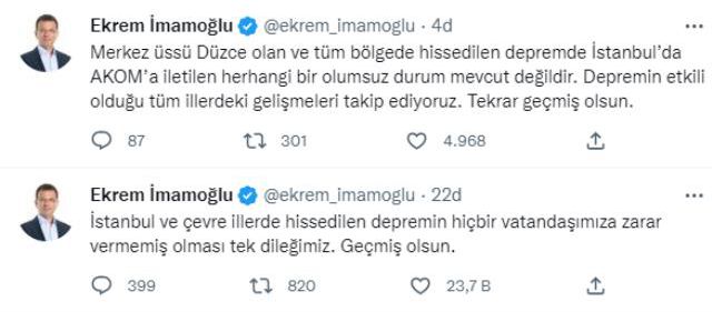 Son Dakika! Düzce'de 5.9 şiddetinde deprem! Şiddetli sarsıntı İstanbul dahil birçok ilden hissedildi
