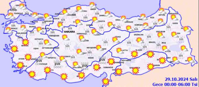 29 Ekim İstanbul'da hava nasıl olacak? İstanbul günlük ve 5 günlük hava durumu tahmini!