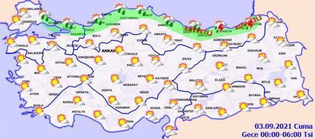 Meteoroloji'den bugün için 23 kente uyarı! Metrekareye 100 kilogram yağış bekleniyor